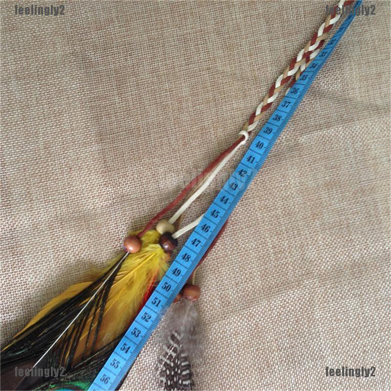 ❤Mặt Trời❤ Boho L Phong Cách Lông Vũ Đan