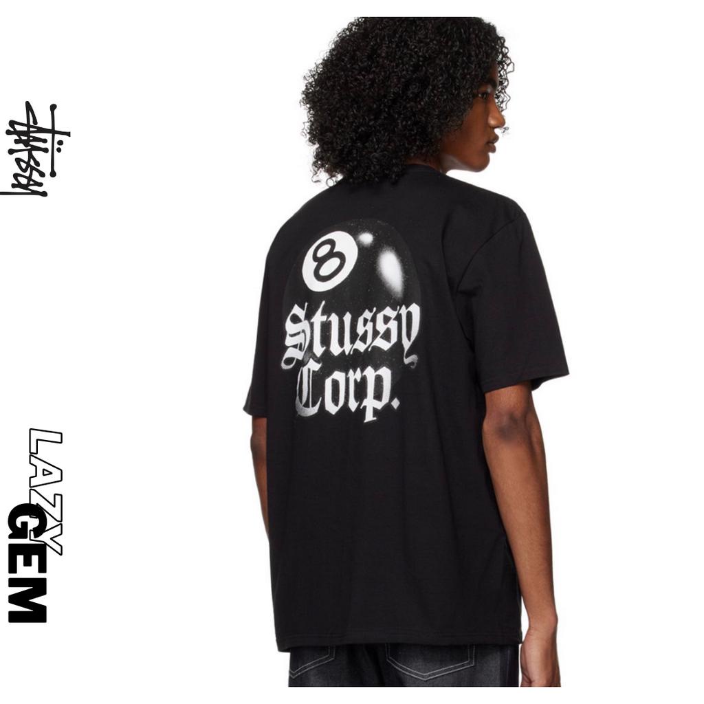 STUSSY 8 BALL CORP SS2023 T-SHIRT - AUTHENTIC 100% Bao Check