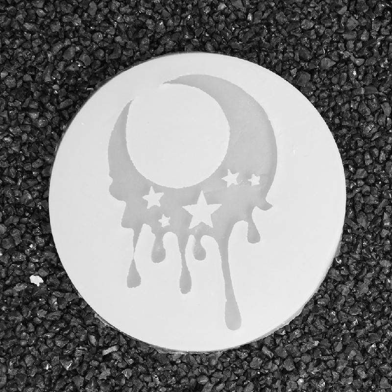 Khuôn Đồ Chơi Bằng Silicone Hình Mặt Trăng Nhỏ Cho Trẻ Em