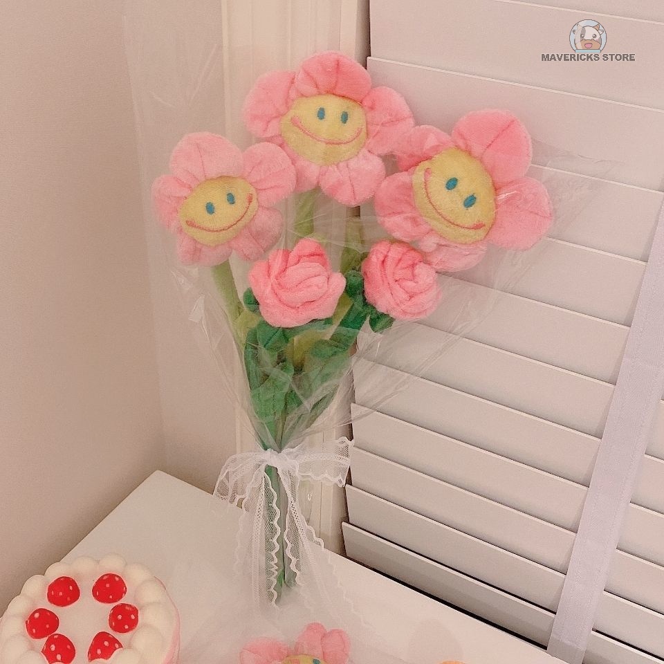 Hoa hướng dương nhân tạo đáng yêu tiện dụng cho trang trí
