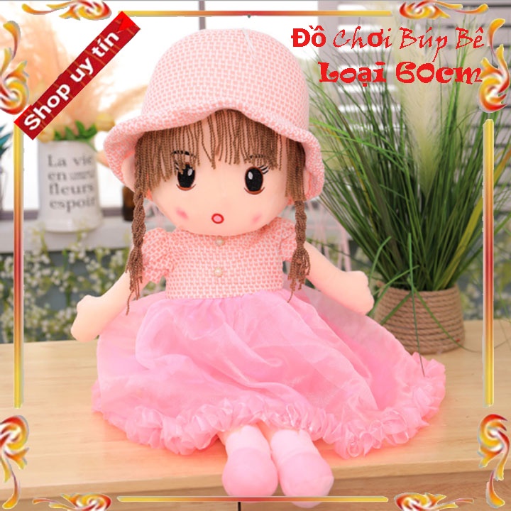Búp bê gấu bông váy chùm cao cấp 3 màu - 2 size cho bé thỏa sức lựa chọn - đồ chơi Hải Minh