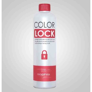 Hấp giữ màu Khoá màu tóc nhuộm Sophia Platinum Color Lock 530ml