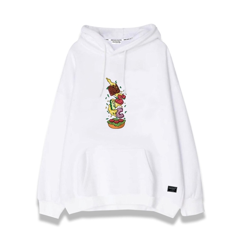 Áo Hoodie Burger MSIC