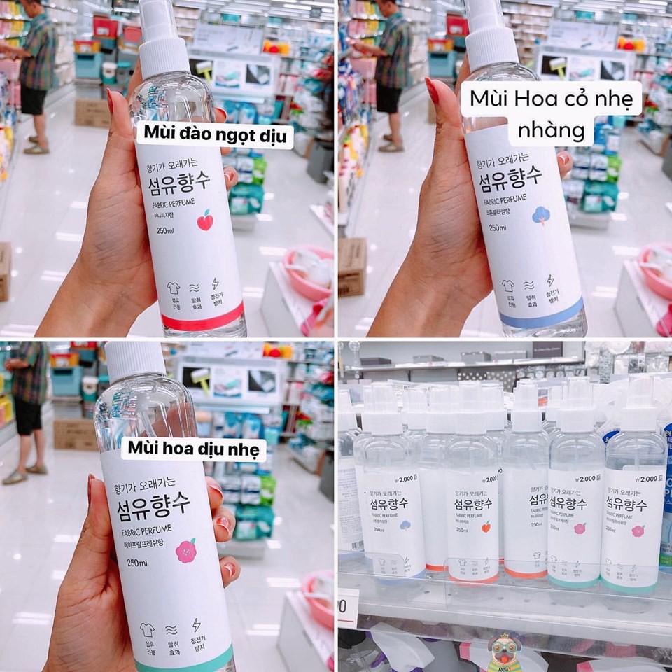 XỊT THƠM QUẦN ÁO QUỐC DÂN FABRIC PERFUME