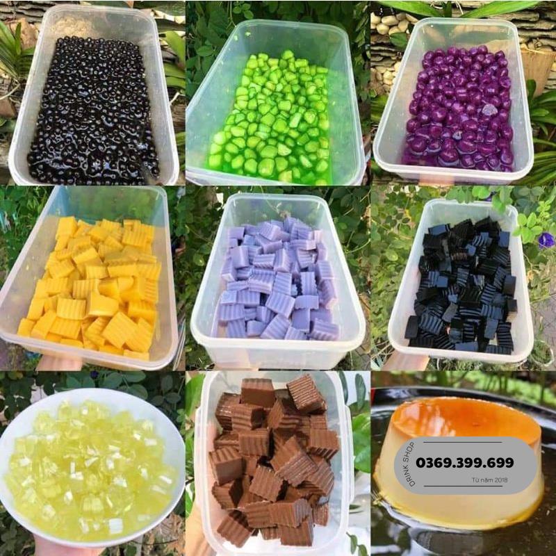 Bột Làm Pudding Barismate - 100gr Đủ vị