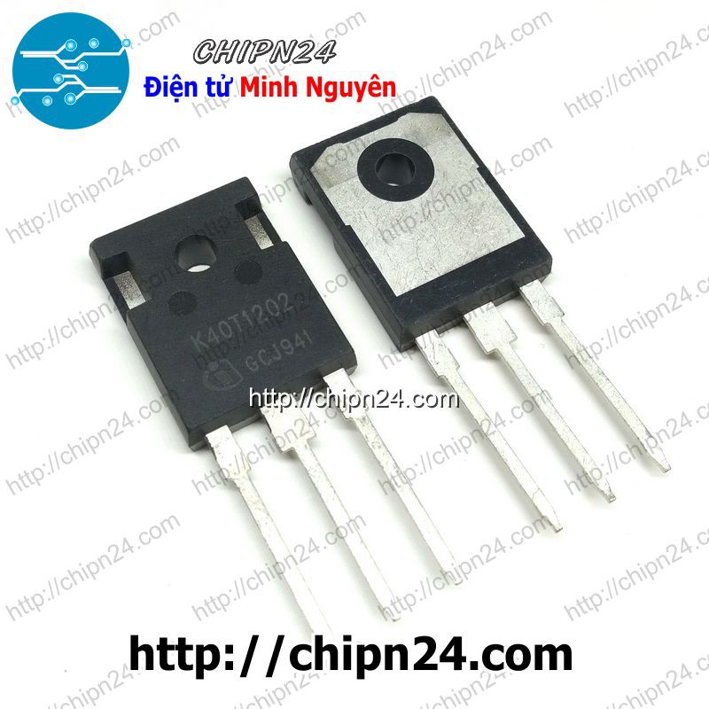 [1 CON] IGBT K40T1202 TO-247 40A 1200V Kênh N (IKW40N120T2 40N120T2 40T1202)