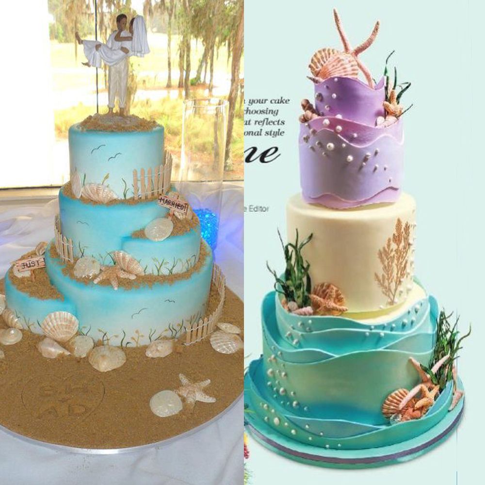 Khuôn Silicone Làm Bánh Tạo Hình Vỏ Sò Độc Đáo Tiện Dụng