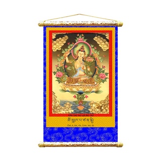 Tranh văn thù sư lợi bồ tát tranh thangka tây tạng vst-41