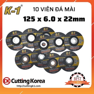 10 viên đá mài sắt 125 | đá mài k1 125 | đá mài phi 125