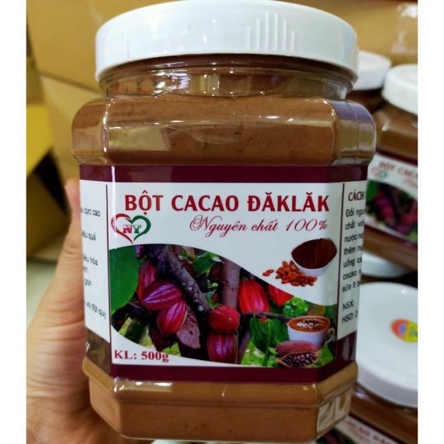V 500g Bột Cacao nguyên chất 100% chiếc một thơm ngon nhất 51 62