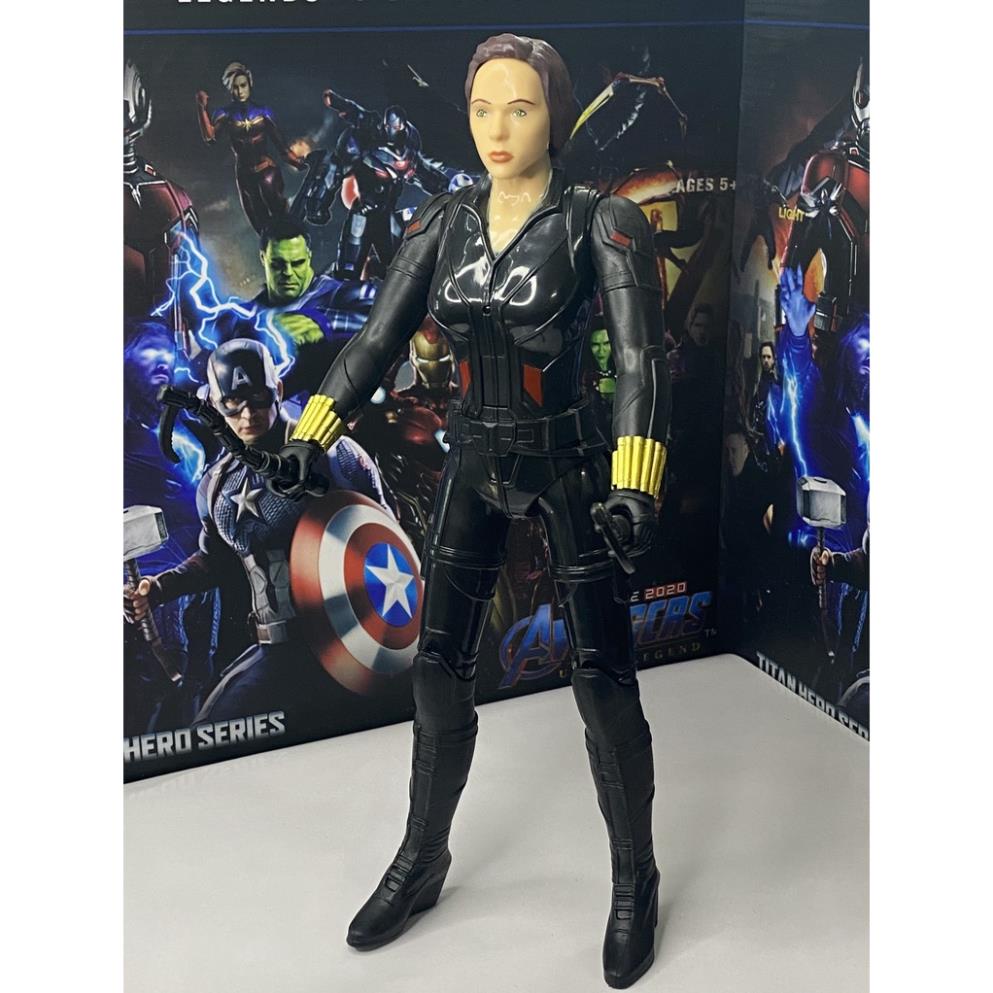 Mô Hình Siêu Anh Hùng Phiên Bản Avenger Endgame Cao 30 cm, Nhựa Đặc, có đèn LED, Khớp Cử Động