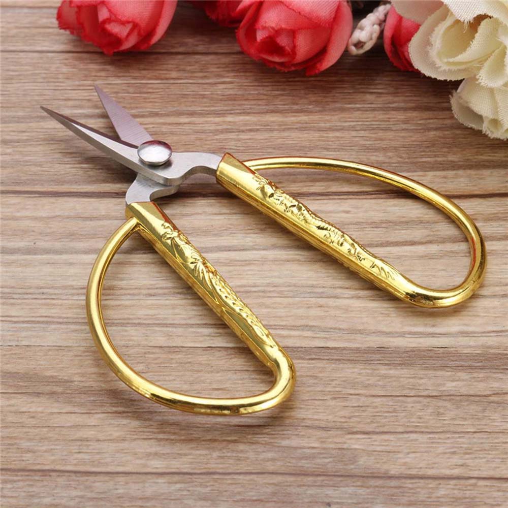 Kéo cắt bằng thép không gỉ tiện dụng cho thủ công may vá QQMALL
