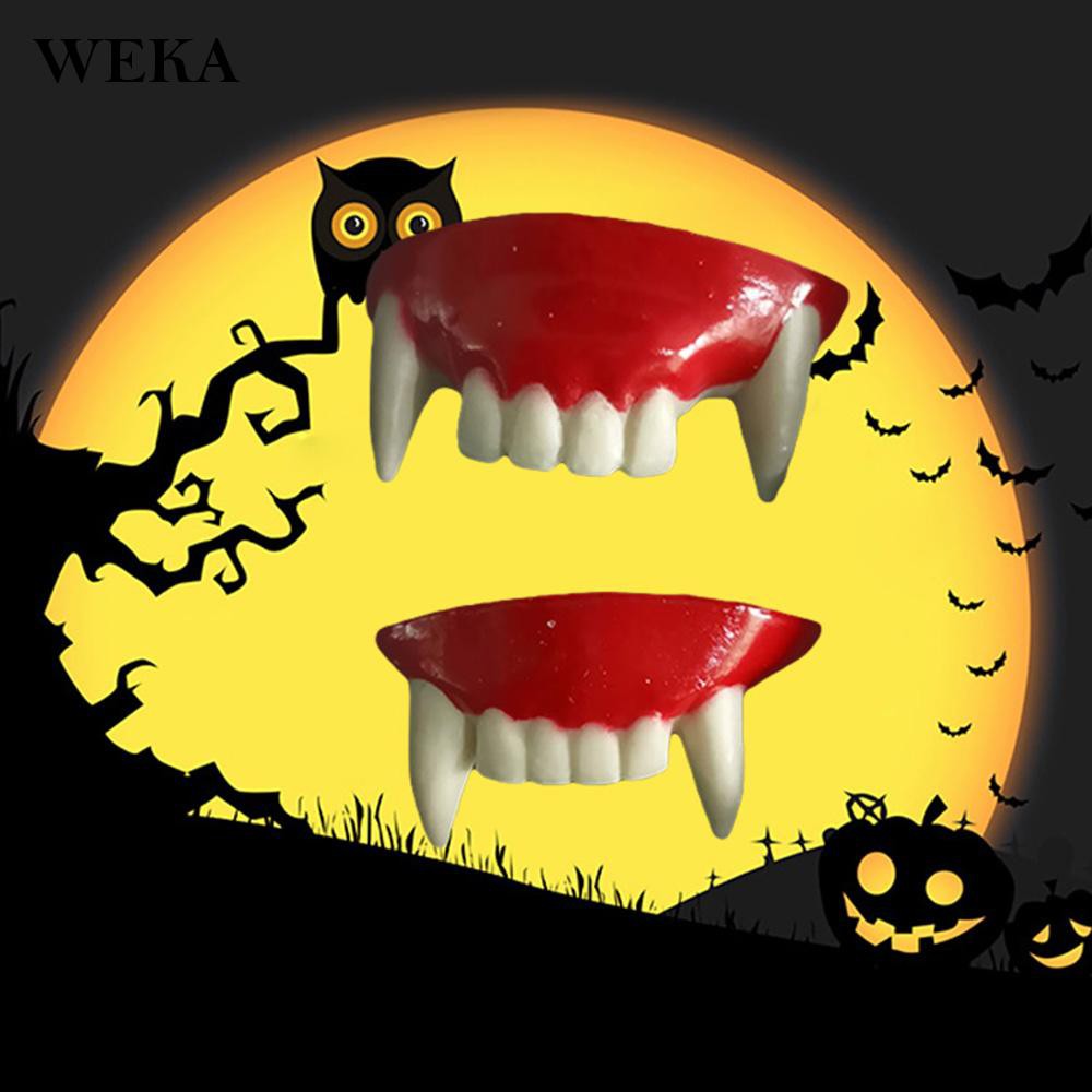 VAMPIRE 1 Hàm Răng Ma Cà Rồng Hóa Trang Halloween Cho Bé