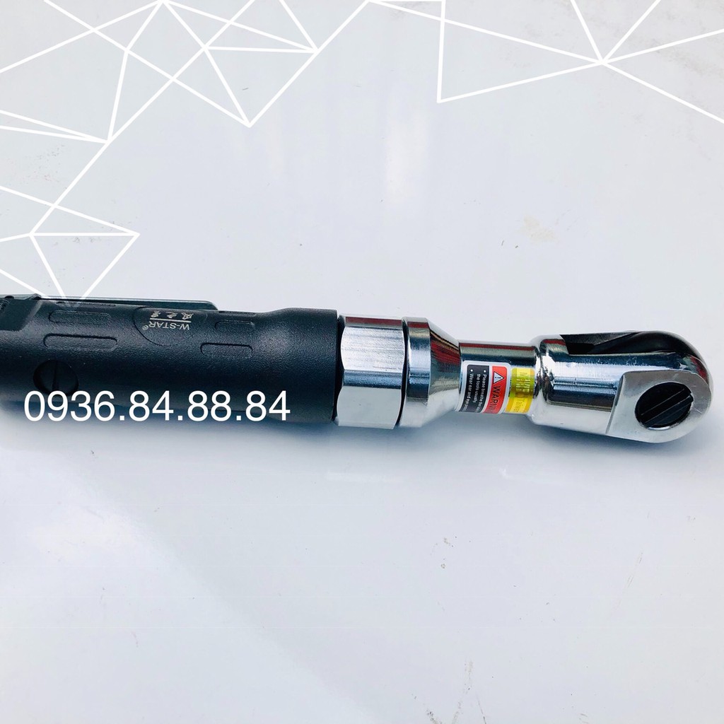 Súng vặn bulong  tay ngang  dùng khí nén KAKO , máy siết mở ốc tăc kê đầu ngang 1/2 inch Taiwan