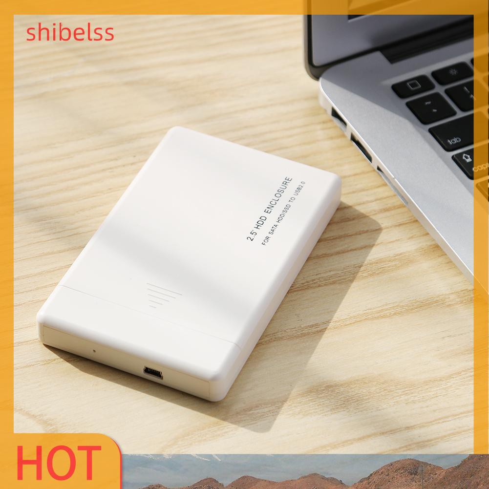 Hộp Đựng Ổ Cứng Ngoài Shibelss 2.5 Inch Usb2.0 Sata | BigBuy360 - bigbuy360.vn