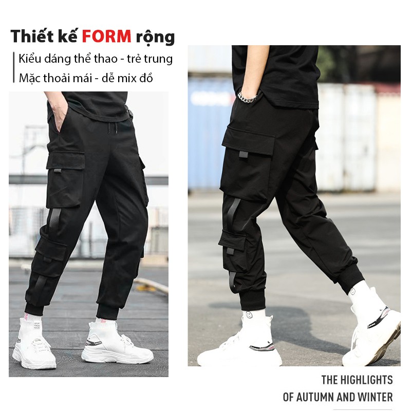 Quần jogger nam thể thao kaki mã MK-W Quần kaki nam co giãn túi hộp chất vải kaki mềm mịn cho mùa hè thu | BigBuy360 - bigbuy360.vn