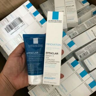 Set kem trị mụn La Roche Posay Duo+ kèm sửa rửa mặt