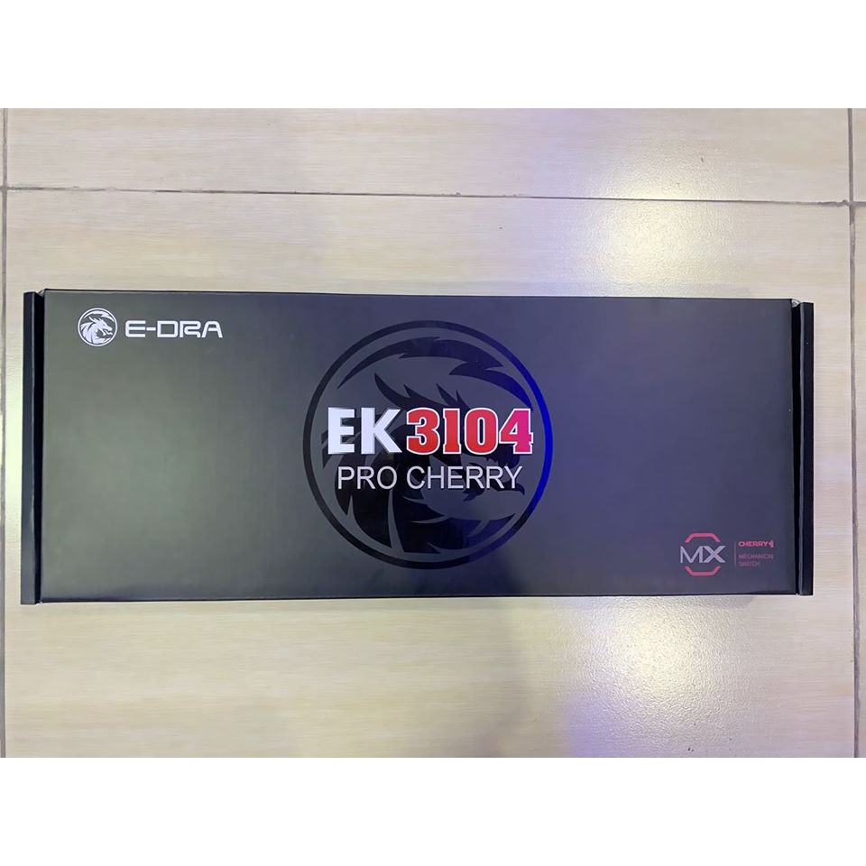 Bàn Phím Cơ E-Dra EK3104 PRO Cherry - Switch Tùy Chọn