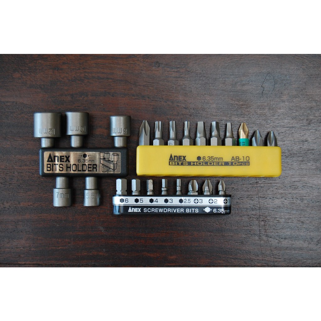 1 Đế đựng mũi vít 5 lỗ -10 lỗ ANEX ABH-05 ABH-10 - Chính hãng