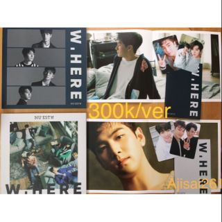 Full set unseal Album của Nu'est, Samuel, JBJ, MXM