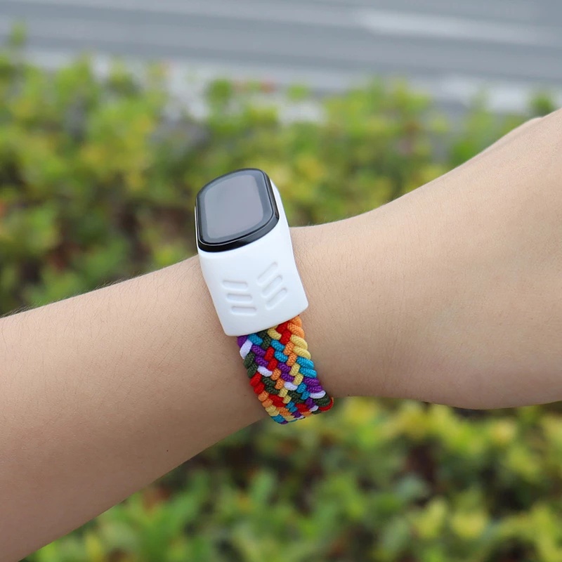 Dây Đồng Hồ Thông Minh Bằng Nylon Bện Cho Xiaomi Mi Band 7 6 5 4 3