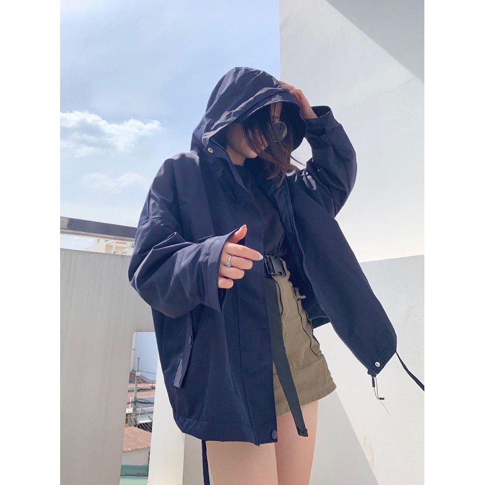 ÁO KHOÁC DÙ JACKET BASIC NỮ