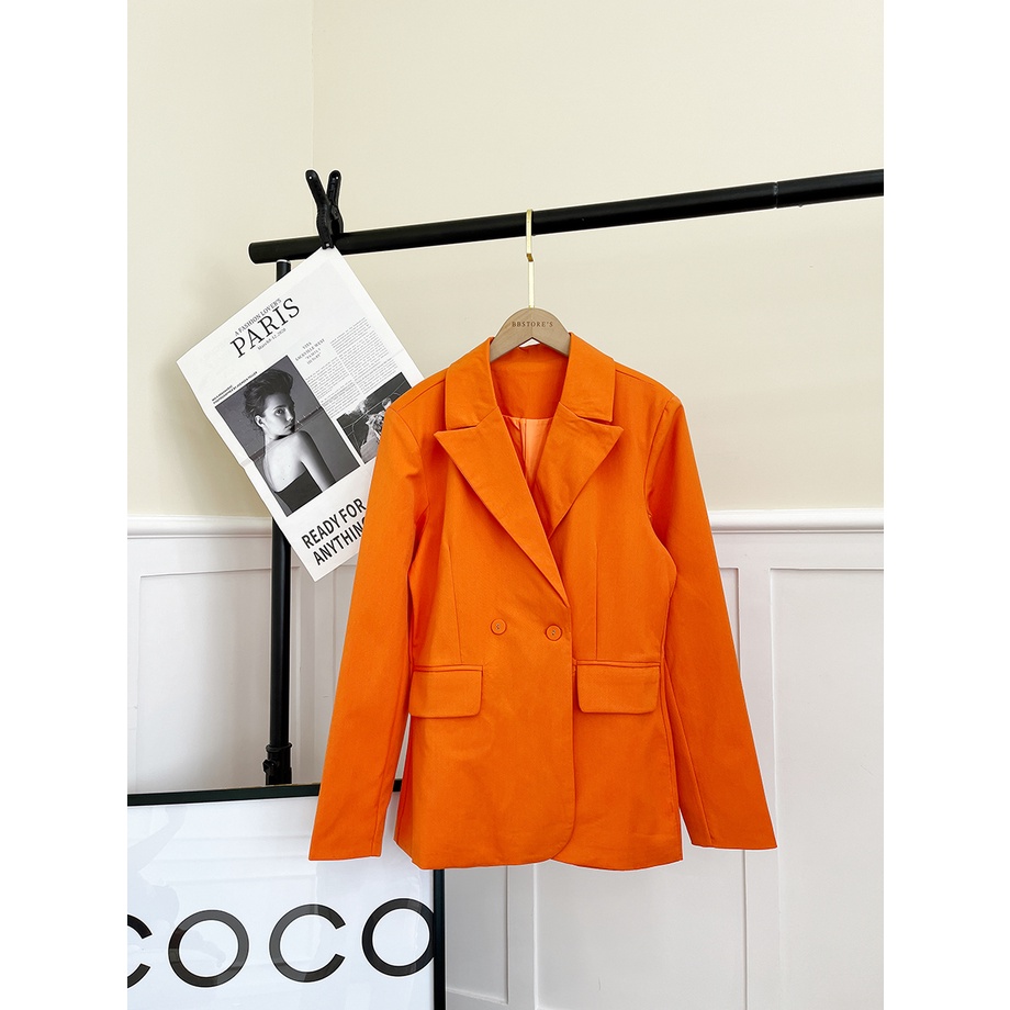 BBSTORE'S Áo Vest Công Sở Hai Túi -A1233