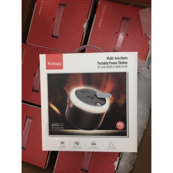 (HOT) Bộ trạm xạc dự phòng điện 220V, kích nổ bình ắc quy ô tô Yoobao