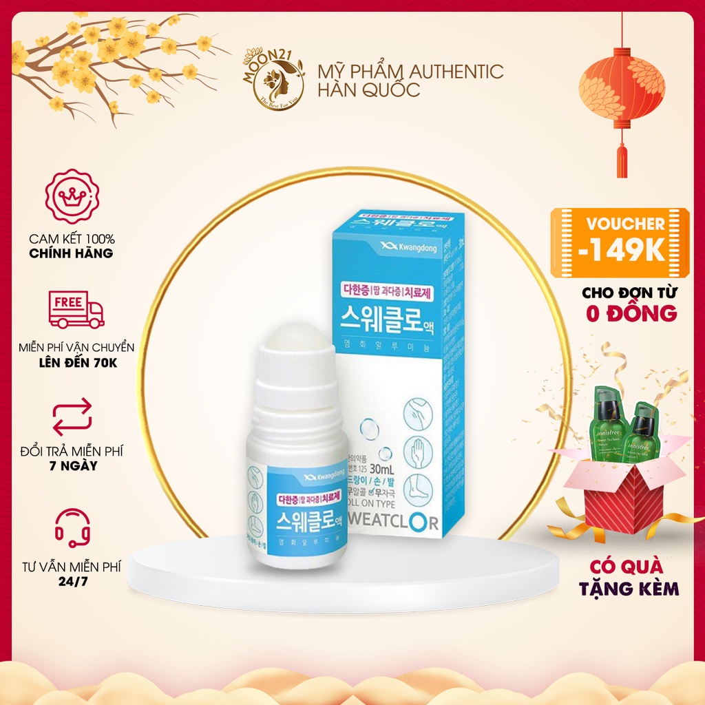 Lăn khử mùi Kwang Dong 30ml Auth Hàn Quốc