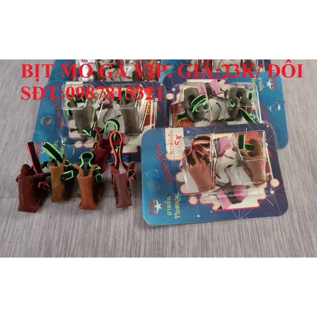 Bịt mỏ gà chọi. loại đặc biệt (VIP)( 1 đôi)