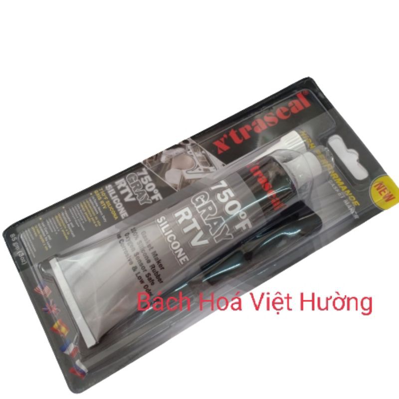  keo dán ron chịu nhiệt độ cao 750F RTV Gray (85g) - Keo chịu nhiệt - Keo dán Gioăng