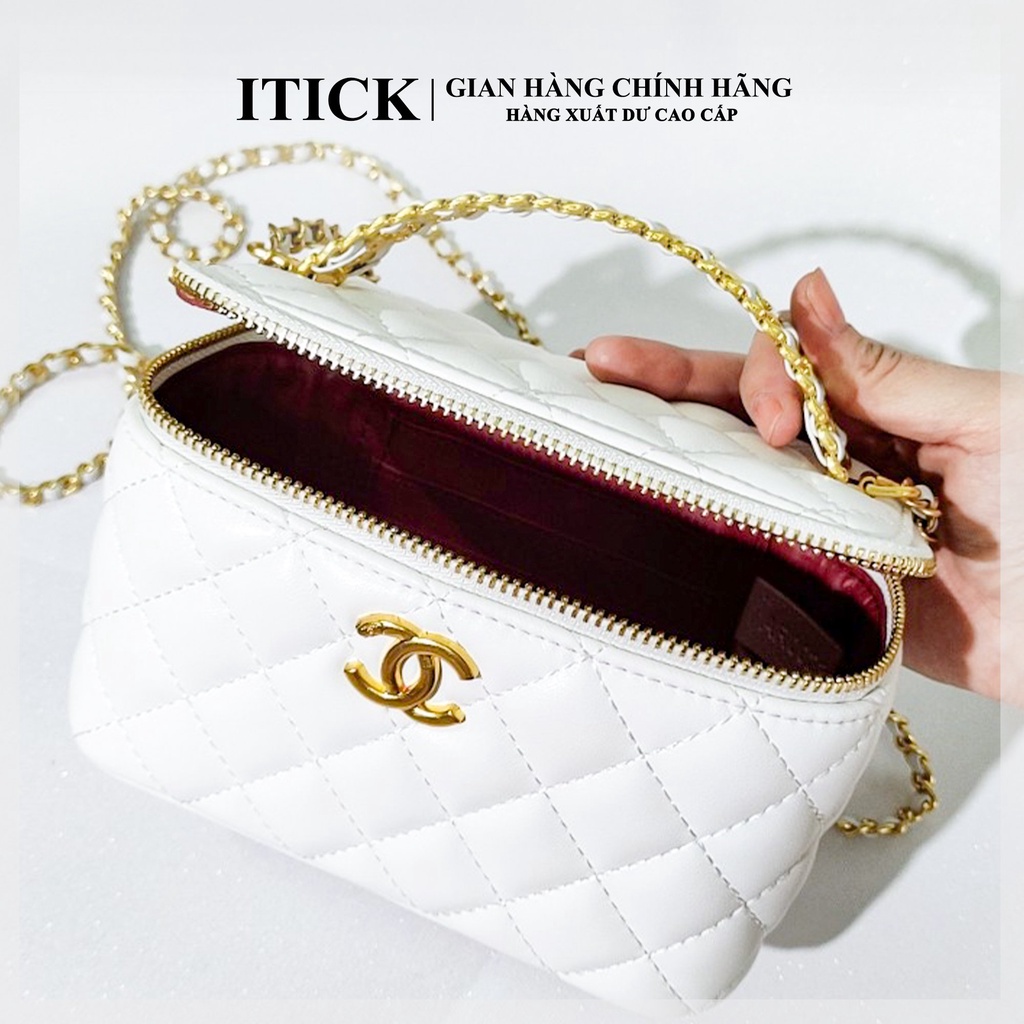 Túi Cốp Trần Trám ITICK Đeo Chéo Cao Cấp Size 20 FullBox Đựng Vừa 12ProMax - IT07