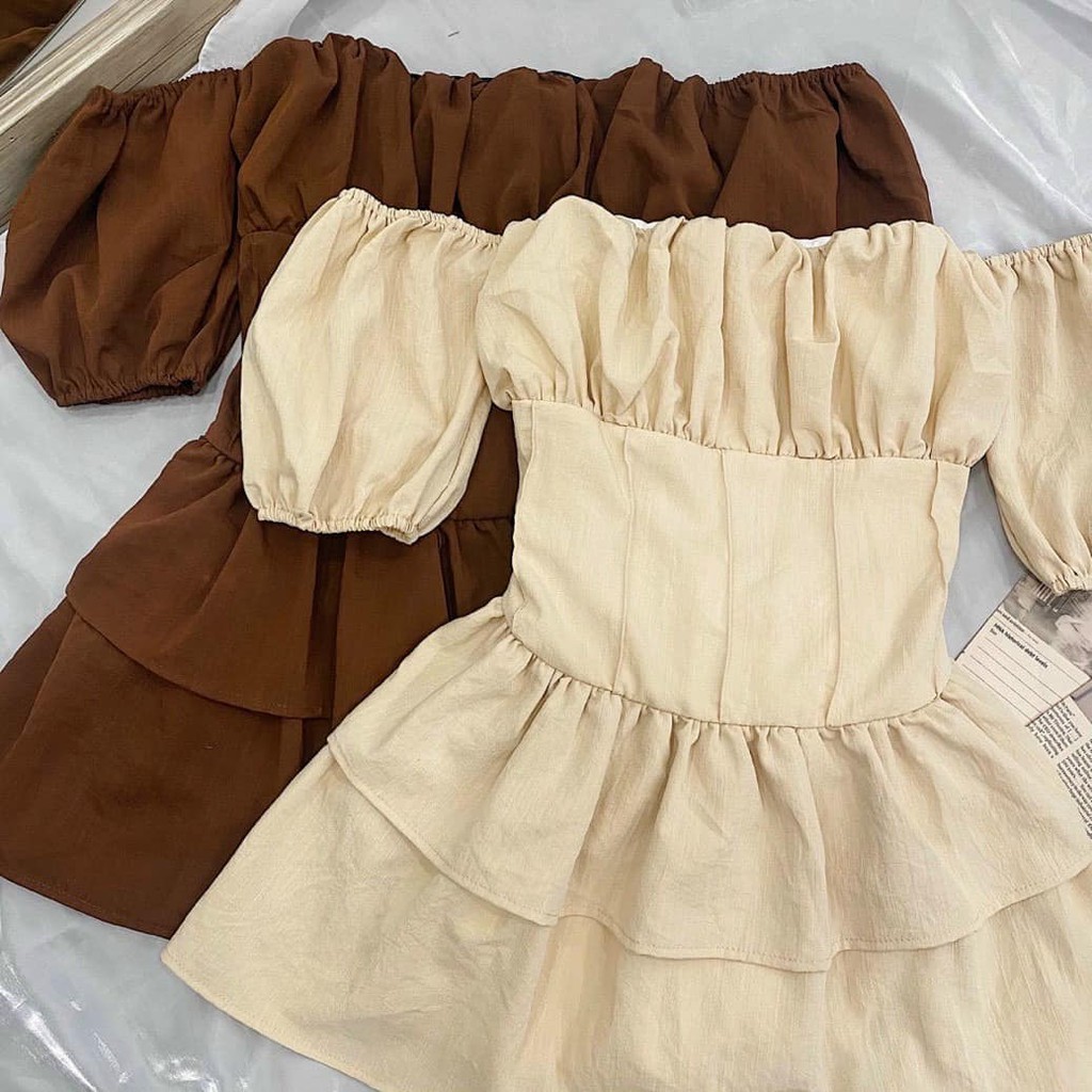 JUM DUMI JUMSUIT TRỄ VAI TẦNG HÀNG THIẾT KẾ CAO CẤP HÌNH THẬT