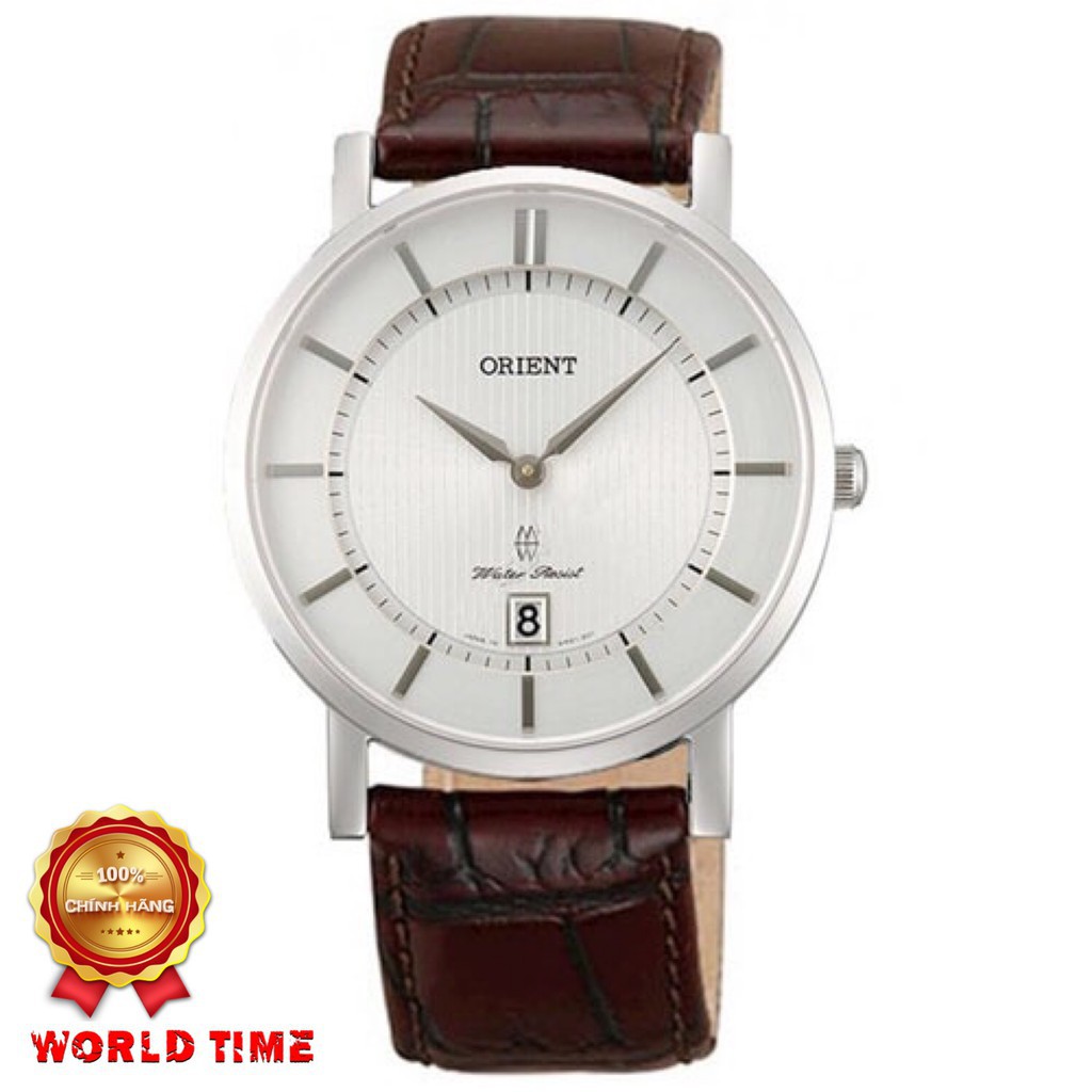 Đồng Hồ Nam Chính Hãng Orient FGW01007W0 Quartz [Full Box + Sổ BH Toàn Cầu] Dây Da Cao Cấp