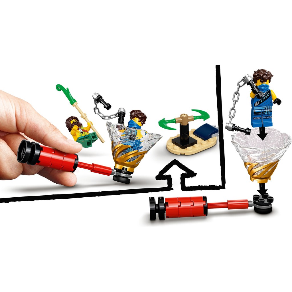 71735 Đồ chơi lắp ráp Iego Ninjago Tournament of Elements - Giải đấu của những bậc thầy