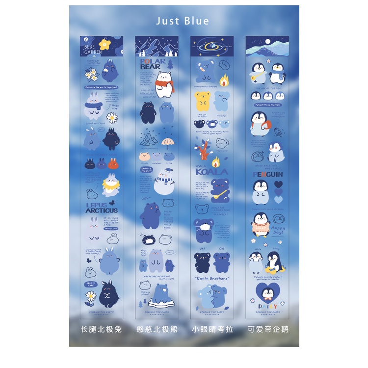 Hot 1 Miếng Sticker 2D chỉ 1K Siêu Dễ Thương Để Dán Bình Nước Sách Vở Sổ Sách Cực Xinh Phù Hợp Cho mọi người