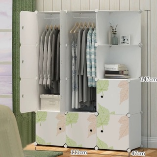 Tủ nhựa ghép- tủ quần áo- tủ 12 ô (10 ô to+ 2 kệ góc đa năng) . Tặng kèm 1 treo đồ.inbox chọn mẫu