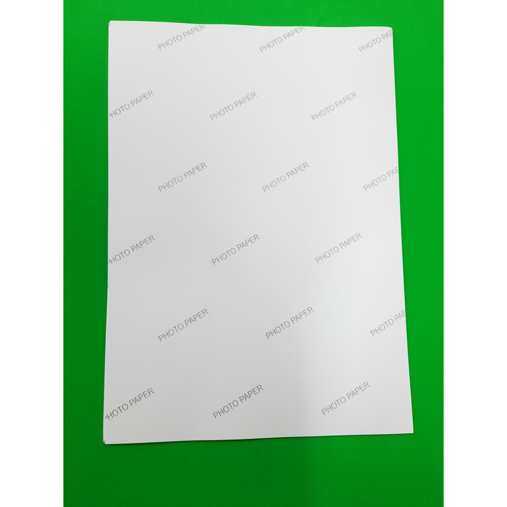 Giấy in ảnh Decal A4 Photo Paper - Định lượng 135Gsm - 50 tờ/1ream