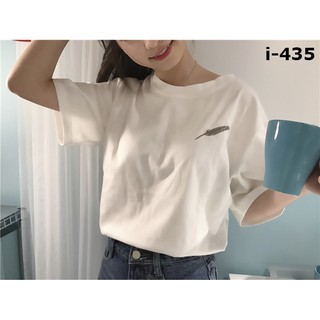 Hot i435 - Áo thun in lÔng vŨ chuẩn