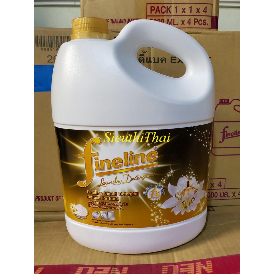 Nước Giặt xả 2in1 Fineline hàng chính hãng Thái Lan 3000ml