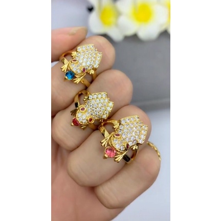 Nhẫn thần tài siêu hút tài lộc. Cụ thần cóc