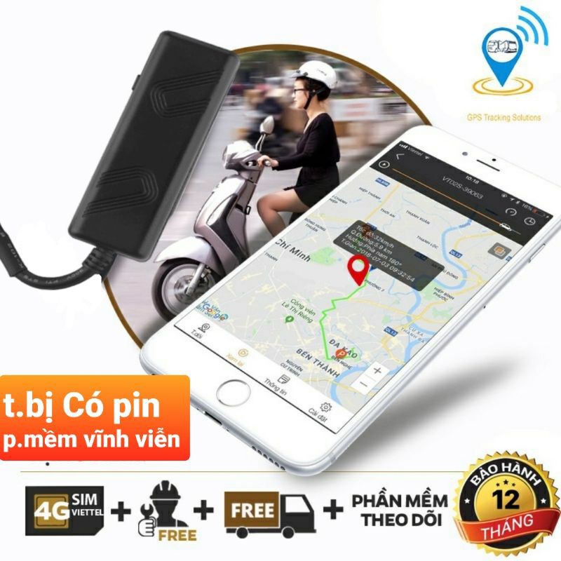 Định Vị Theo Dõi Xe Máy, Ô tô GPS GT06v2, TK205, TK202.Thiết bị định vị GPS , Chống trộm xe máy, oto