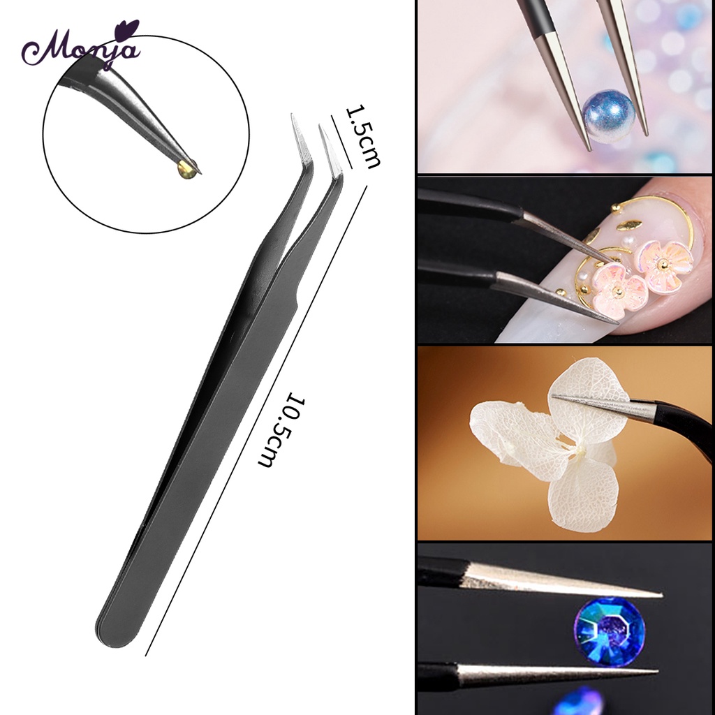 Set 4 dụng cụ làm móng nghệ thuật MONJA DIY 3D thời trang tiện lợi