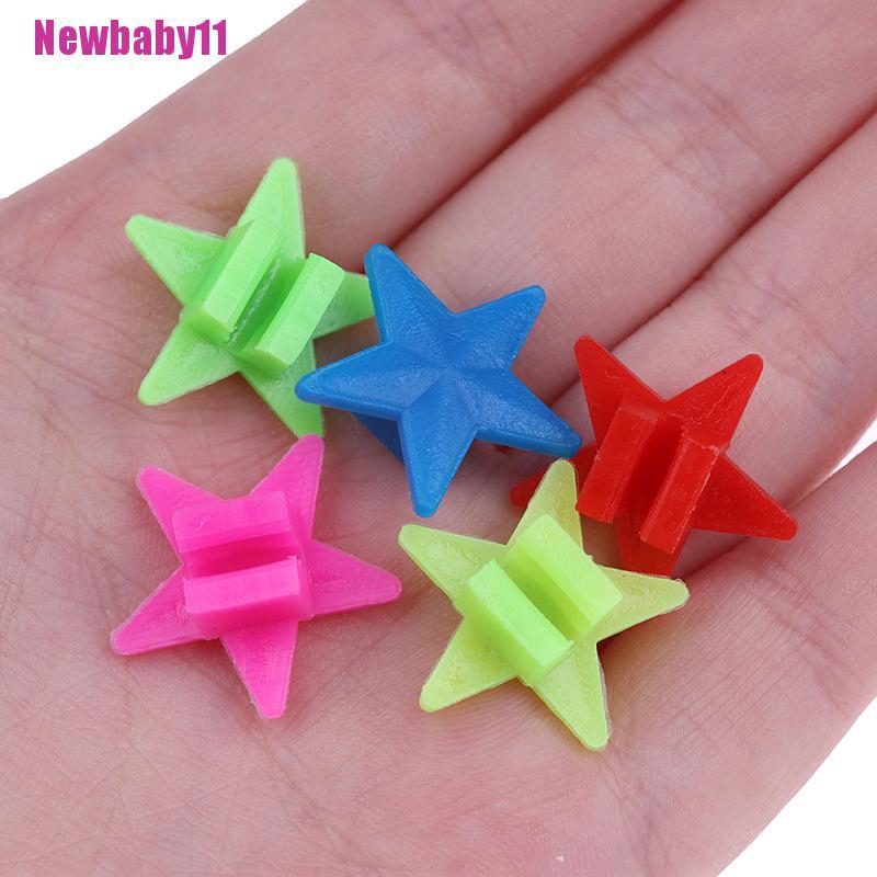 [Newbaby11] 36 Cái Căm Xe Đạp Bằng Nhựa Hình Ngôi Sao Nhiều Màu Cho Trẻ Em