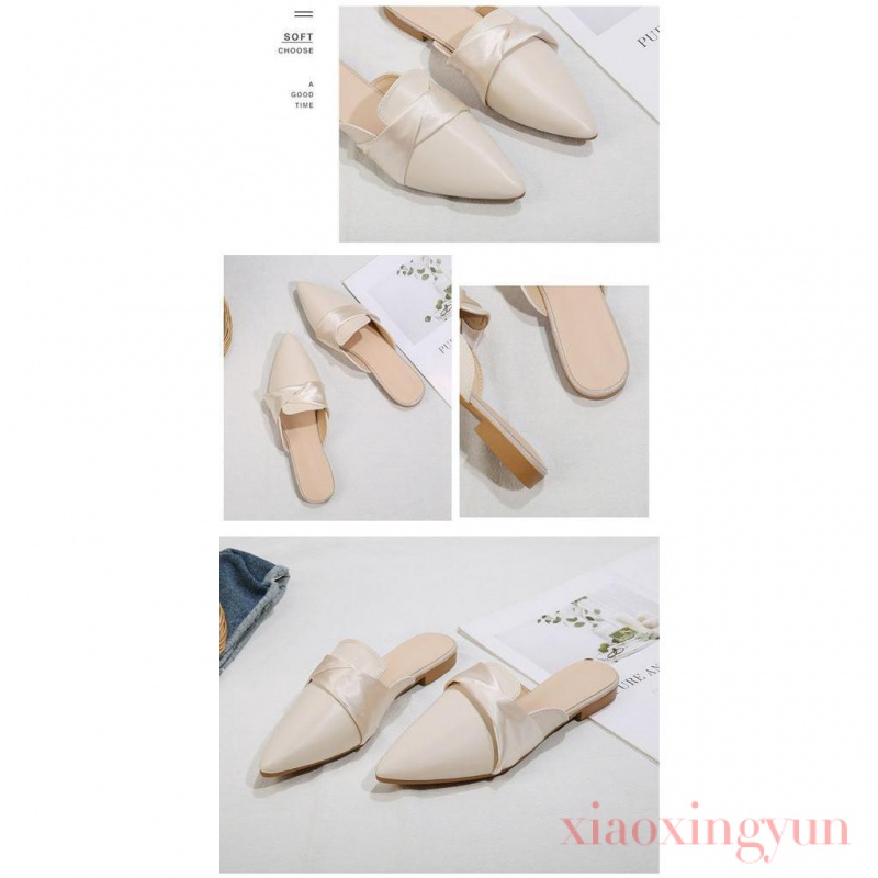 Dép mũi nhọn đế dày thời trang cho nữ