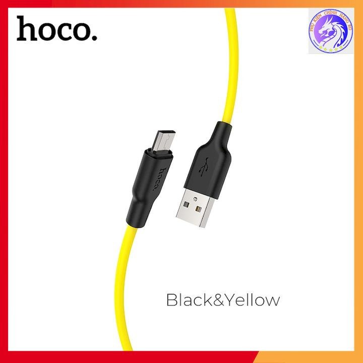 Cáp Sạc hoco X21 PLUS MICRO 1M chống rối chống cháy