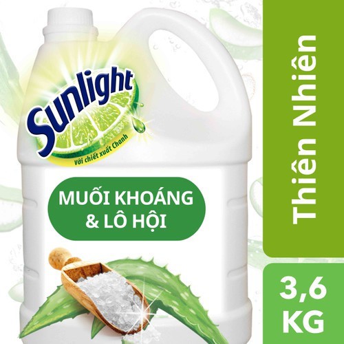 Nước Rửa Chén Sunlight Thiên Nhiên 3.6kg