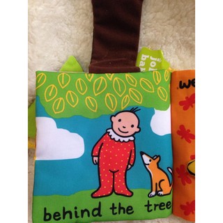 Ninikids: Sách vải Hide and seek. Dạng 3D