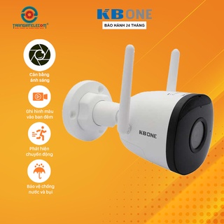 Camera wifi ngoài trời kbone kn-b41a1 4mp chống nước - trangiatelecom