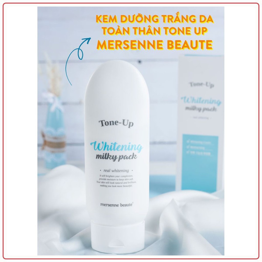 Sữa Dưỡng Thể Tone Up / 𝘍𝘳𝘦𝘦𝘴𝘩𝘪𝘱 / Kem Dưỡng Trắng Da Body Toàn Thân Tone Up Whitening Milky Pack Hàn Quốc